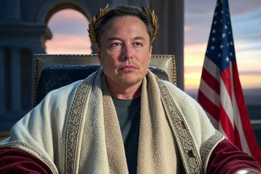 All the power in God-Emperor Elon Musk’s hands