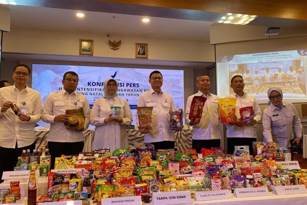 BPOM seizes over 50,000 expired foods ahead of holidays