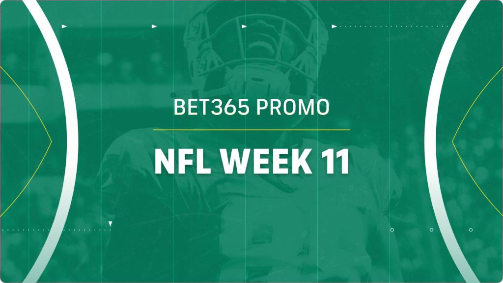 Buka dua penawaran bet365 NFL Minggu 11 dengan kode CBSBET365