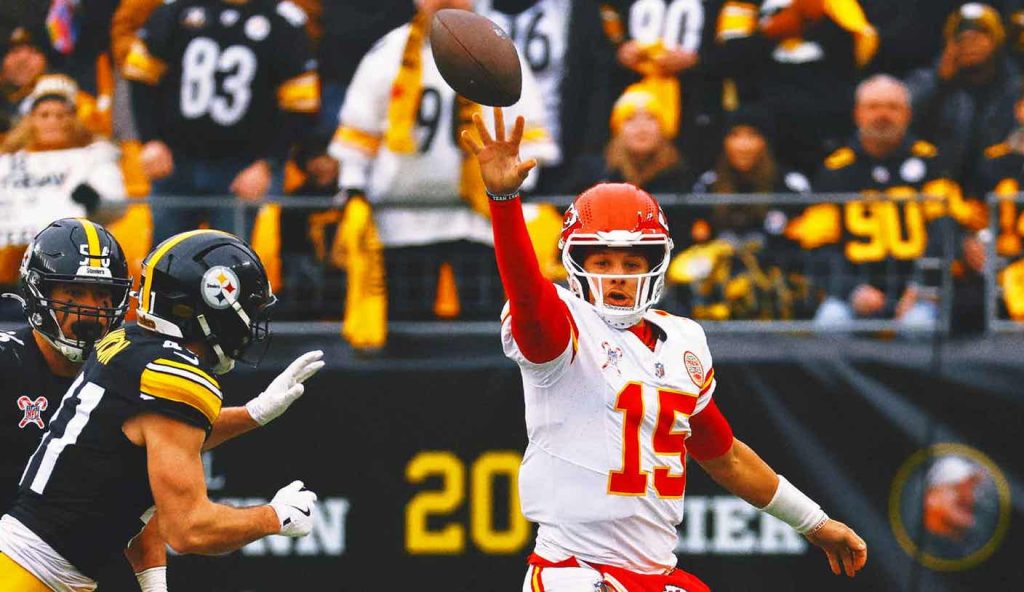 Chiefs meraih unggulan teratas AFC dengan melewati Steelers yang tergelincir 29-10