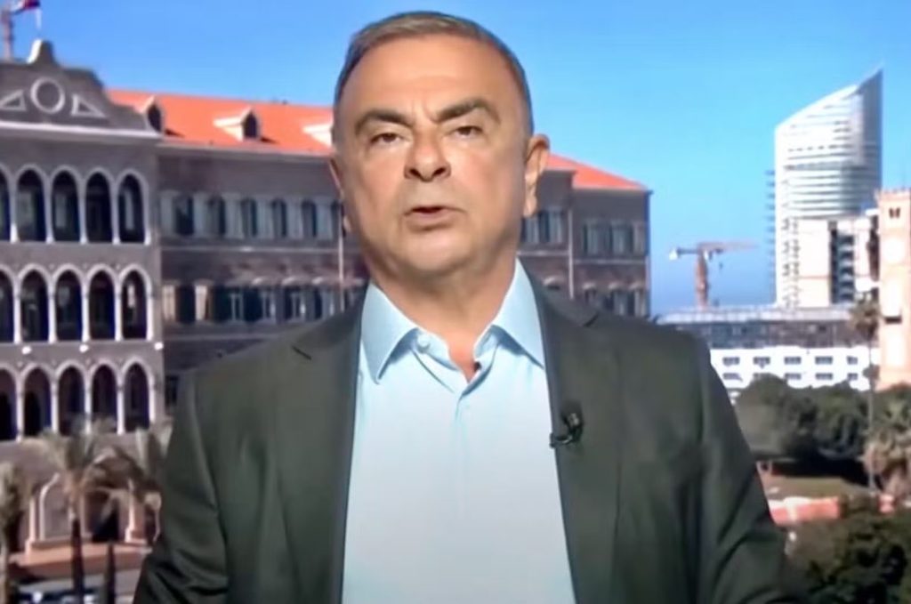 Ghosn in Beirut on Nissan-Honda, other issues, 5 years after escape