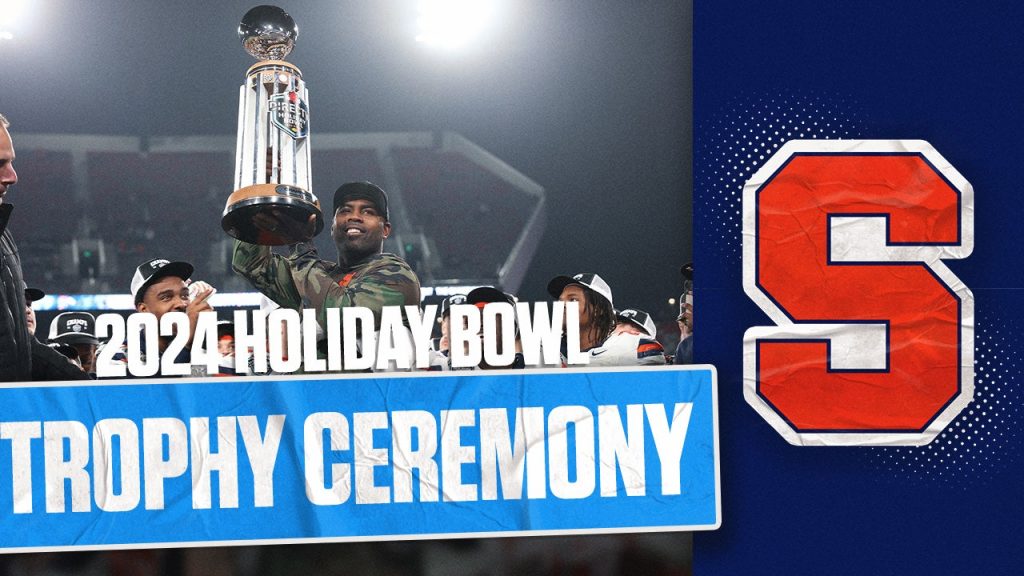 Holiday Bowl 2024: Upacara piala penuh setelah kemenangan Syracuse atas Negara Bagian Washington