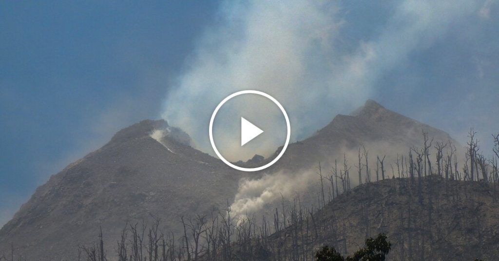 Indonesia Volcano Eruption Covers Village in Ash