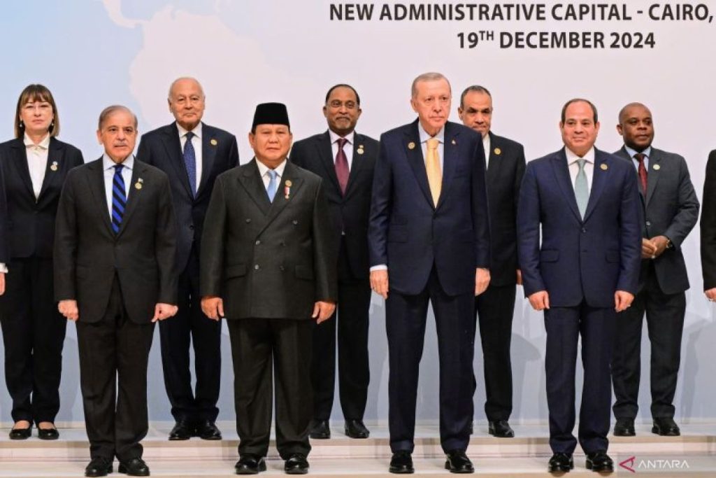 Indonesia’s Prabowo attends D-8 Summit in Egypt