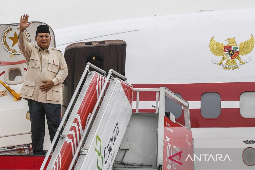 Indonesia’s Prabowo to meet with Egyptian president, Malaysian premier