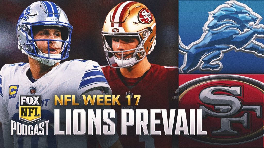 Jared Goff, Detroit Lions MENANG vs. Brock Purdy, San Francisco 49ers dalam pertandingan epik | NFL di FOX Pod