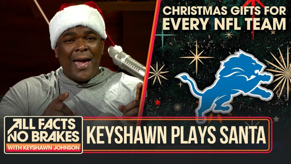 Keyshawn Johnson membagikan hadiah Natal kepada setiap tim NFL! | Klip Bonus