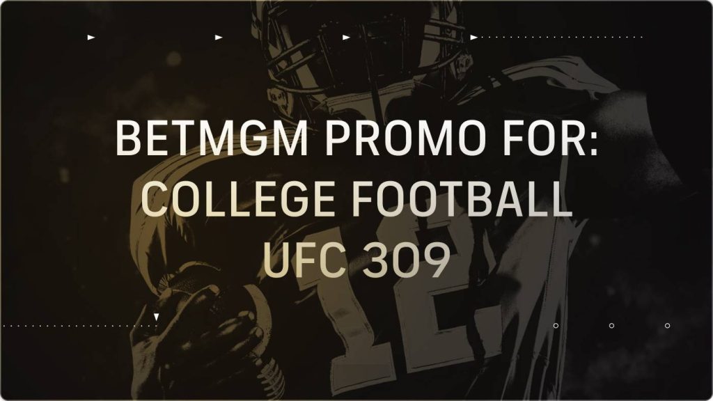 Kode promo BetMGM CBSSPORTS untuk membuka taruhan bonus hingga .500 untuk UFC 309