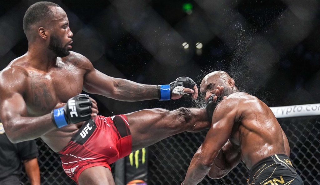 Leon Edwards mengejutkan Kamaru Usman dengan tendangan kepala KO