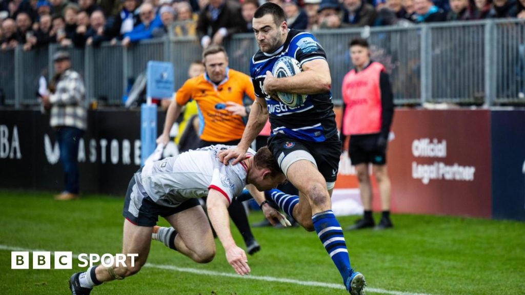 Liga Utama: Bath 68-10 Saracens – tuan rumah memimpin di puncak klasemen