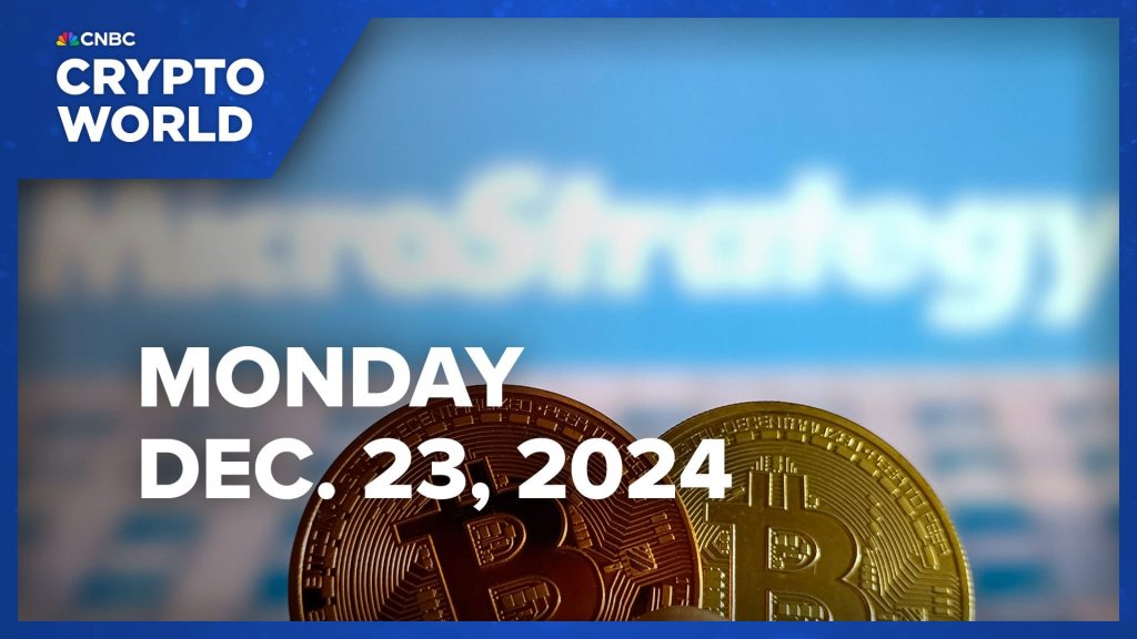 MicroStrategy shares slump on first day in the Nasdaq 100 index: CNBC Crypto World