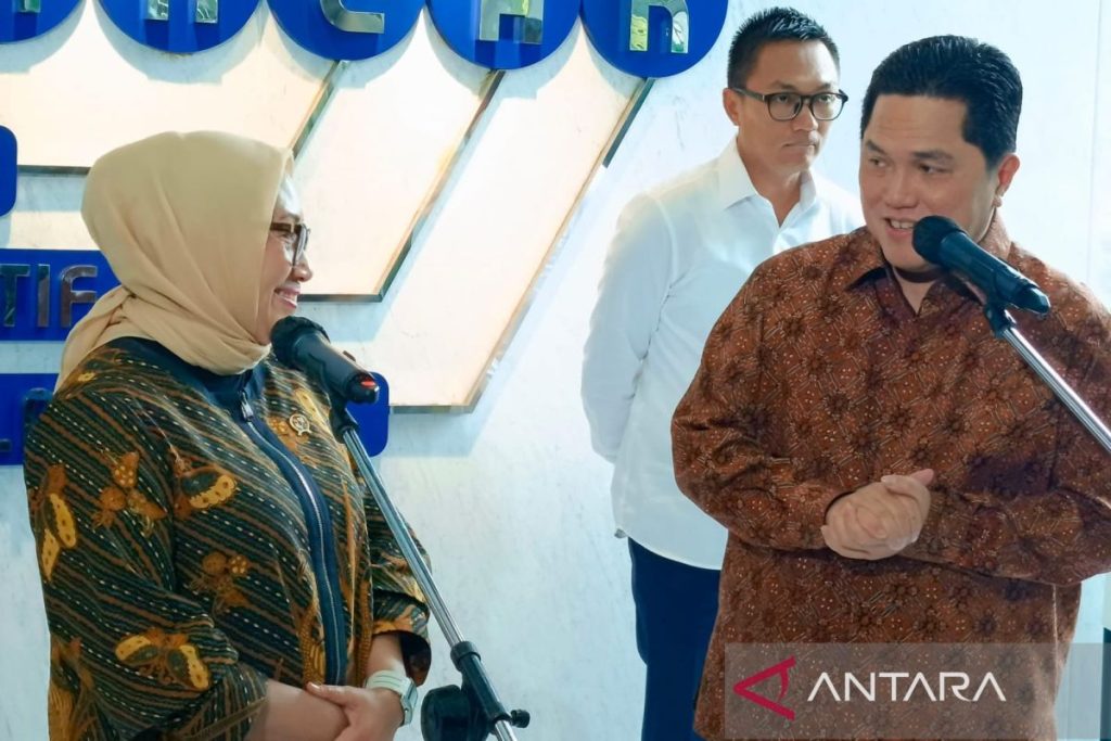 Ministers Thohir, Fauzi forge synergy for women and child protection