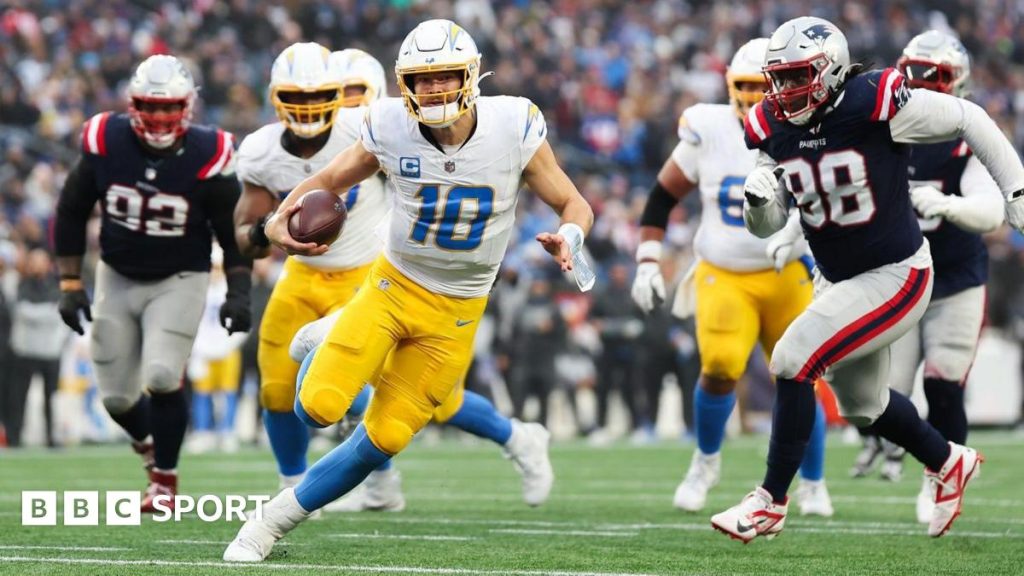 NFL: Los Angeles Chargers mengalahkan New England Patriots