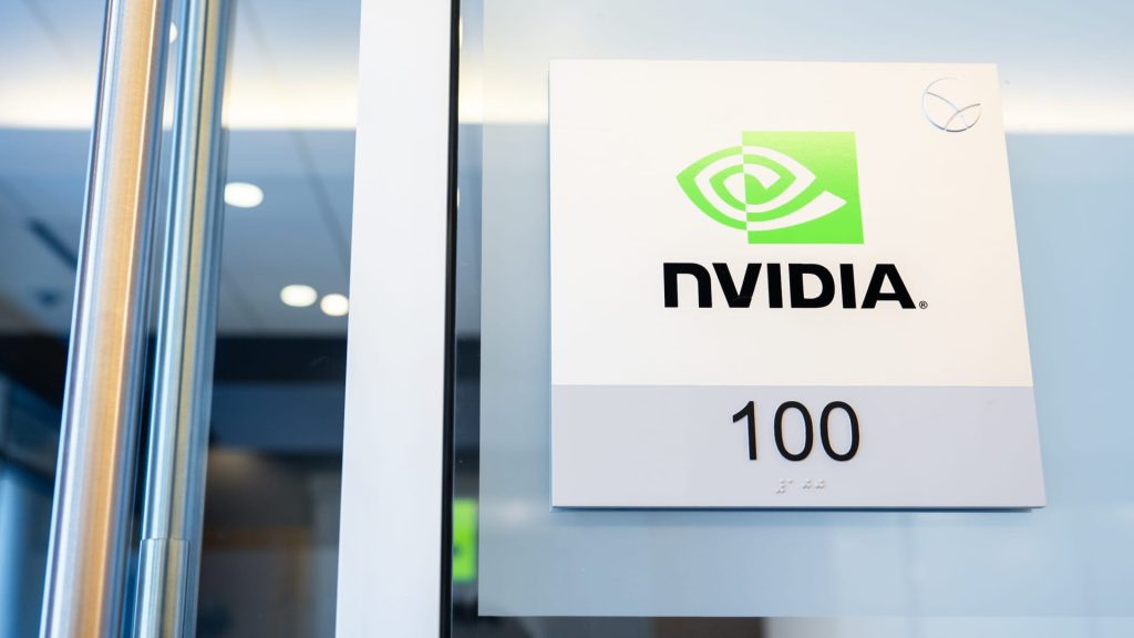 Nasdaq hits high despite Nvidia lagging behind