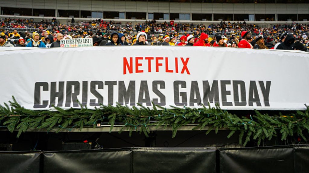 Netflix mencetak rekor streaming dengan pertandingan NFL Hari Natal