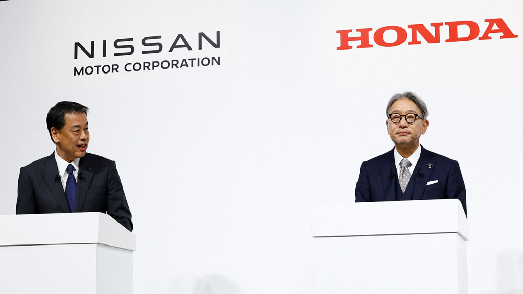 Nissan dan Honda mengumumkan rencana untuk mempertimbangkan merger