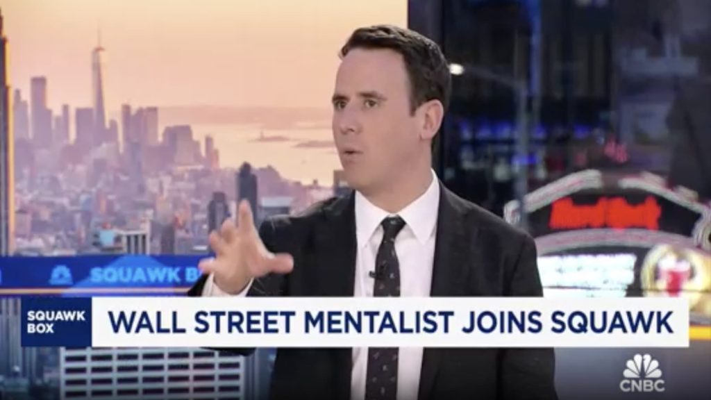 Oz ‘the Wall Street Mentalist’ membuat pembawa acara ‘Squawk Box’ terdiam