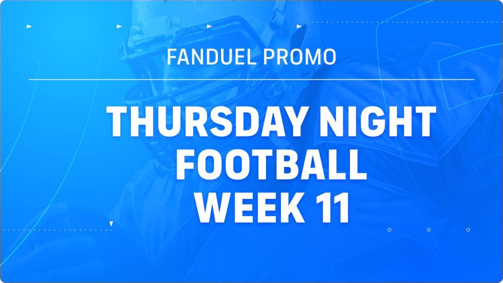 Promo FanDuel untuk NFL Minggu 11 TNF: Komandan vs