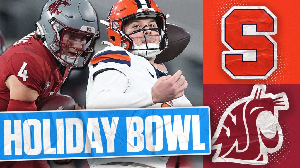 Sorotan Liburan Bowl Syracuse Orange vs. Washington State Cougars No.21 | Sepak Bola Perguruan Tinggi FOX