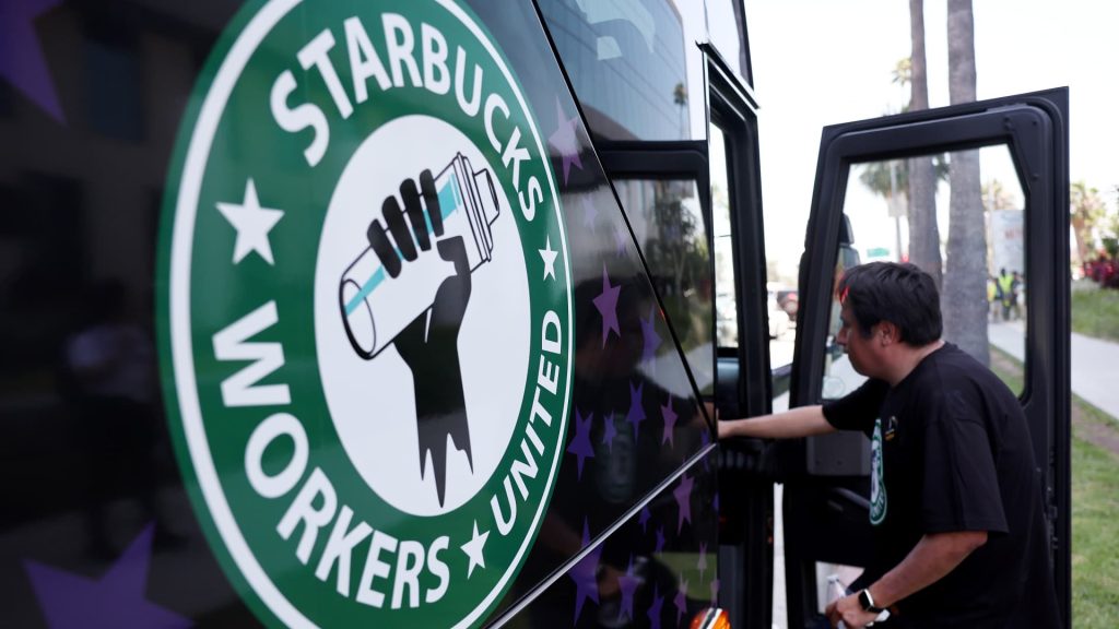 Starbucks union authorizes strike ahead of bargaining session