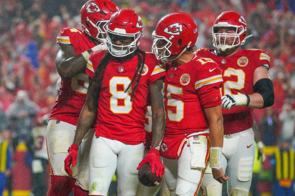 Taruhan touchdown kapan saja terbaik untuk Chiefs vs. Bills di Minggu 11