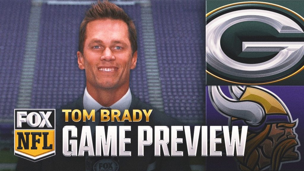 Tom Brady mempratinjau pertarungan penting NFC Utara Packers-Viking | FOX NFL Minggu