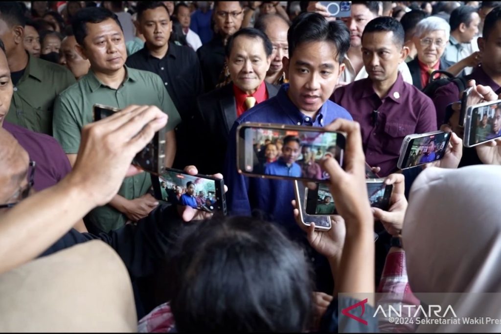 Wakil Presiden RI Gibran memantau situasi liburan akhir tahun