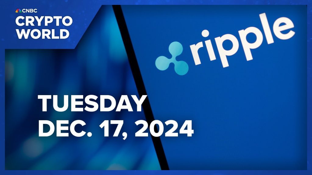 XRP rises nearly 4% as Ripple launches RLUSD stablecoin: CNBC Crypto World