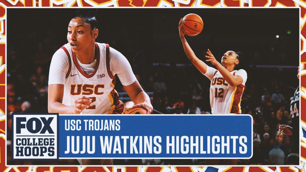 35 poin Juju Watkins, 5 steal membantu USC mengalahkan Penn State | Lingkaran Wanita FOX College