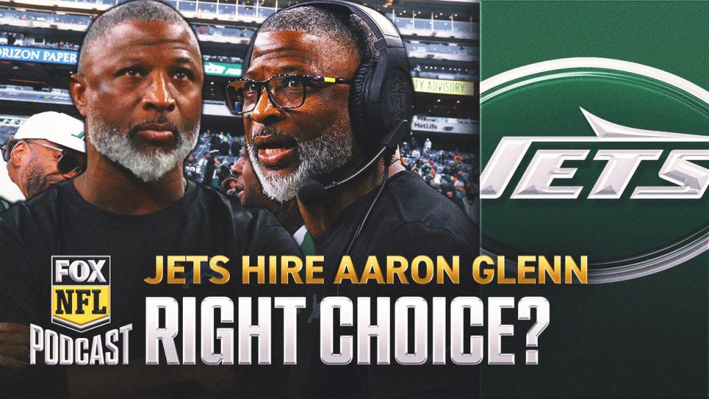 Aaron Glenn: Apakah New York Jets merekrut pelatih kepala yang TEPAT? | NFL di FOX Pod