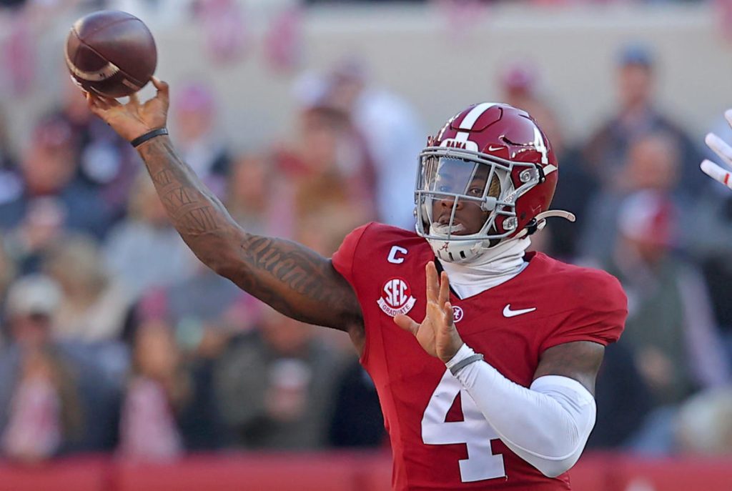 Alabama QB Jalen Milroe mendeklarasikan NFL Draft 2025