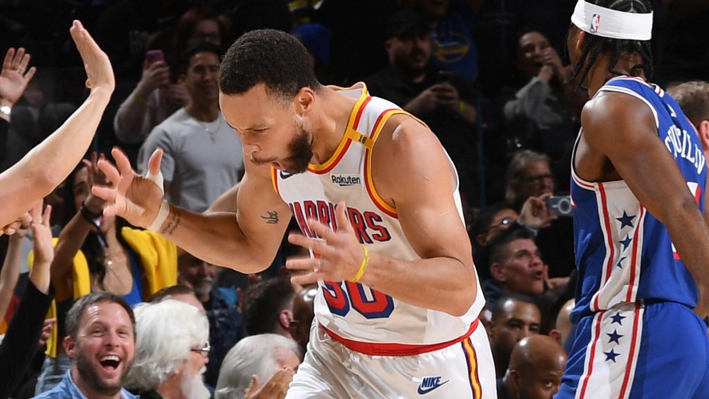 Apa yang kami pelajari saat Steph terjadi dalam kemenangan besar Warriors atas 76ers