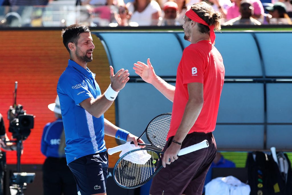 Australia Terbuka: Cedera Novak Djokovic Menarik Setelah Kehilangan Set Pertama 7–6 Untuk Alexander Zverev