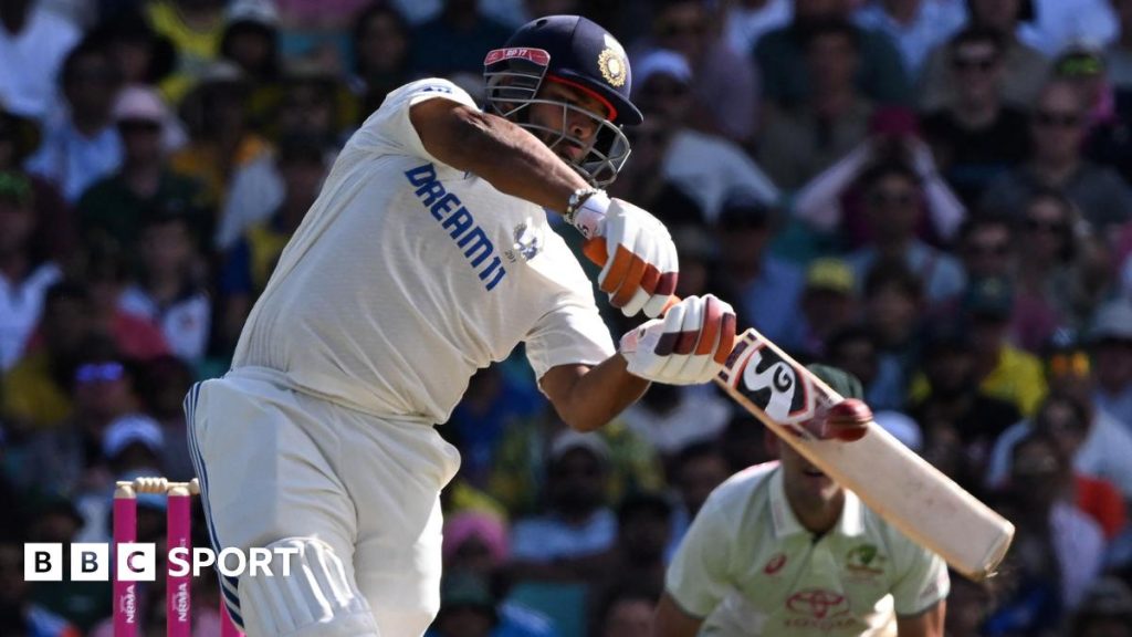 Australia v India: Rishabh Pant mencapai angka 61 tetapi Test sudah siap