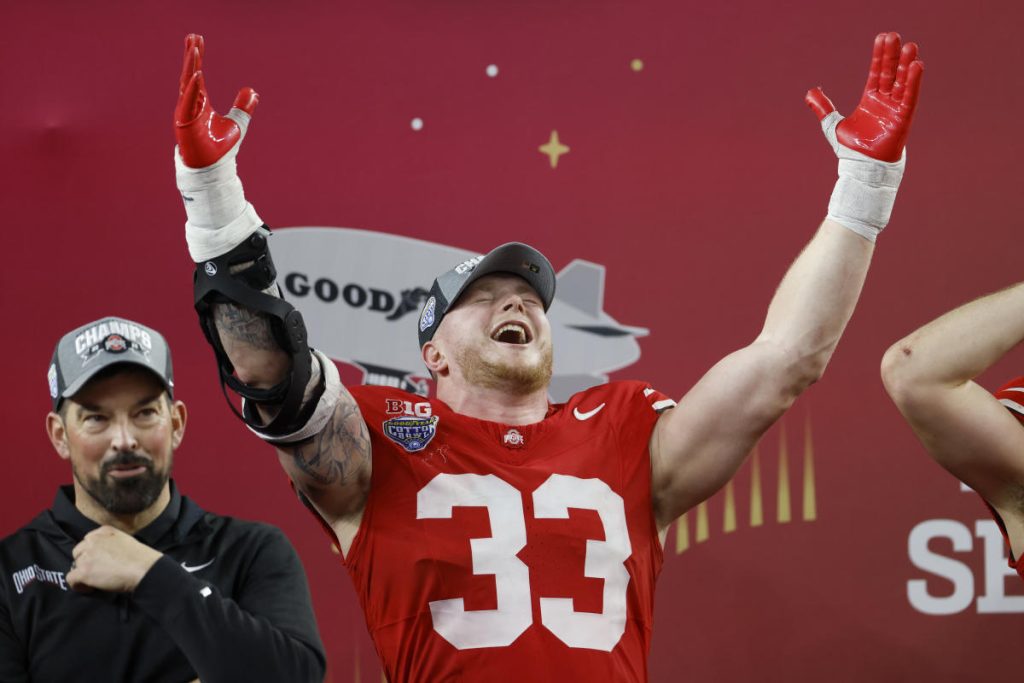 Bagaimana Jack Sawyer mencetak tiket Ohio State ke perebutan gelar CFP dalam jarak 83 yard yang panjang dan megah