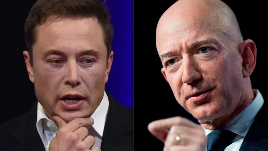 Bezos tidak melihat adanya ancaman dari hubungan Musk-Trump dalam perlombaan luar angkasa