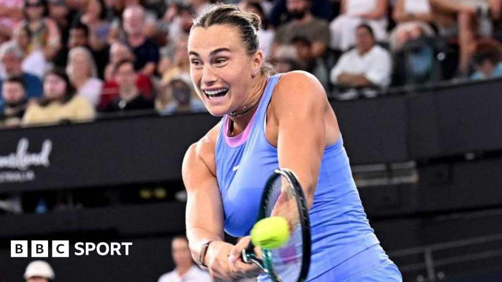 Brisbane Internasional: Petenis nomor satu dunia Aryna Sabalenka mengklaim gelar