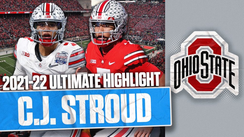 CJ Stroud SOROTAN UTAMA: Ohio State 2021-22 | Sepak Bola Perguruan Tinggi FOX