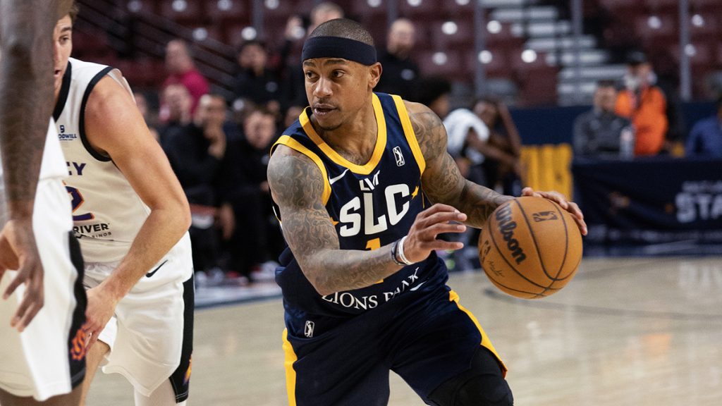 Ex-Celtic Isaiah Thomas meletus untuk 40 poin dalam kembali liga G