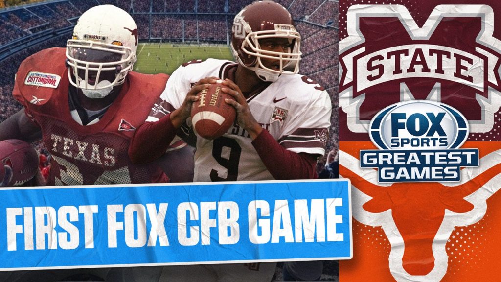 First Fox CFB Broadcast (1999 Cotton Bowl): Mississippi State vs Texas Sorotan | Fox CFB Klasik