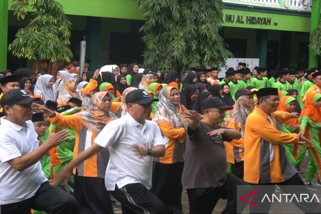 Indonesia meluncurkan program untuk membangun kebiasaan sehat pada siswa