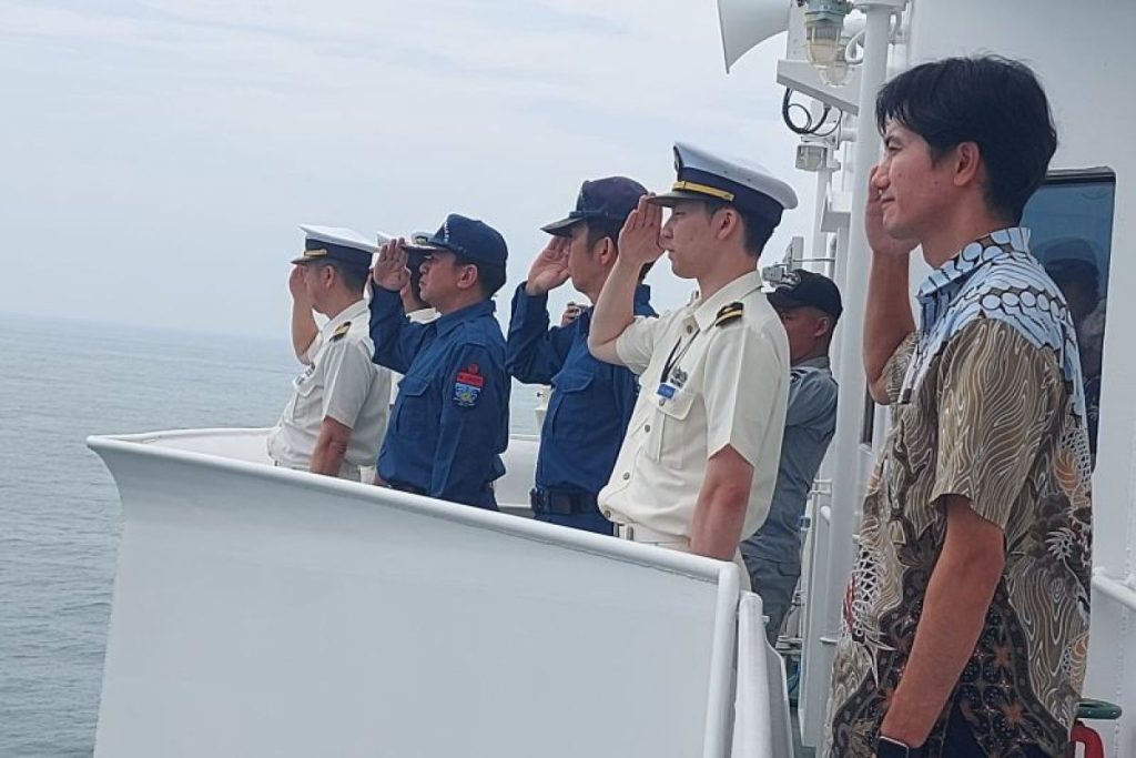 Jepang, Indonesia memegang bor bersama untuk memerangi kejahatan maritim