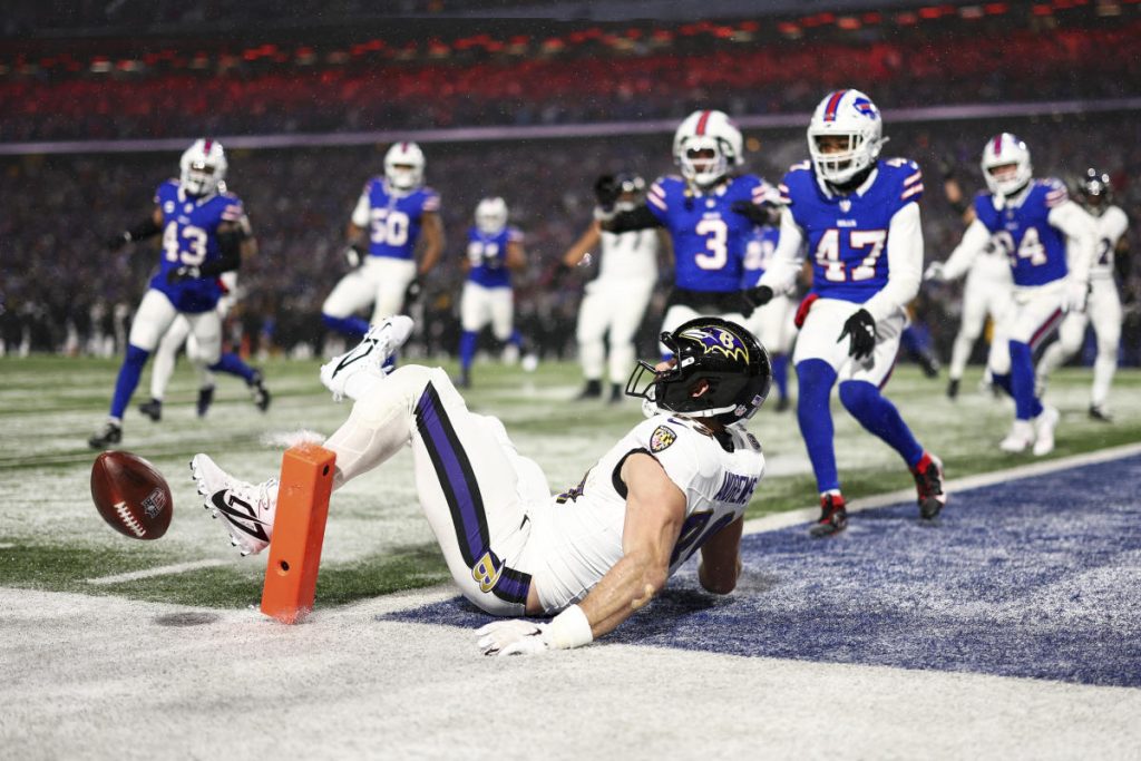 Josh Allen, Bills menahan Ravens untuk mencapai perebutan gelar AFC setelah umpan 2 poin di menit-menit akhir dijatuhkan