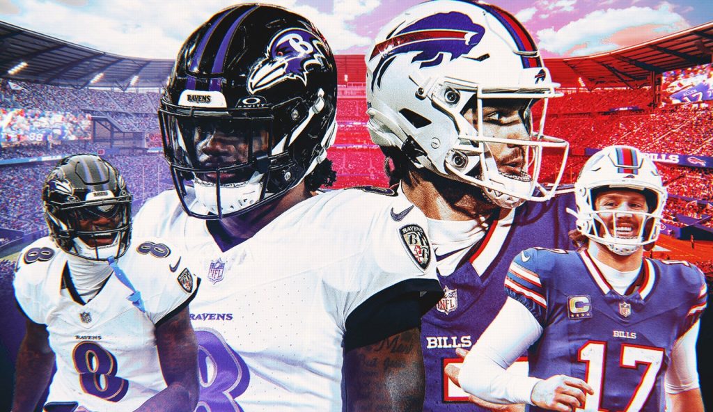 Josh Allen atau Lamar Jackson? Memperdebatkan kandidat MVP terdepan di depan Ravens-Bills