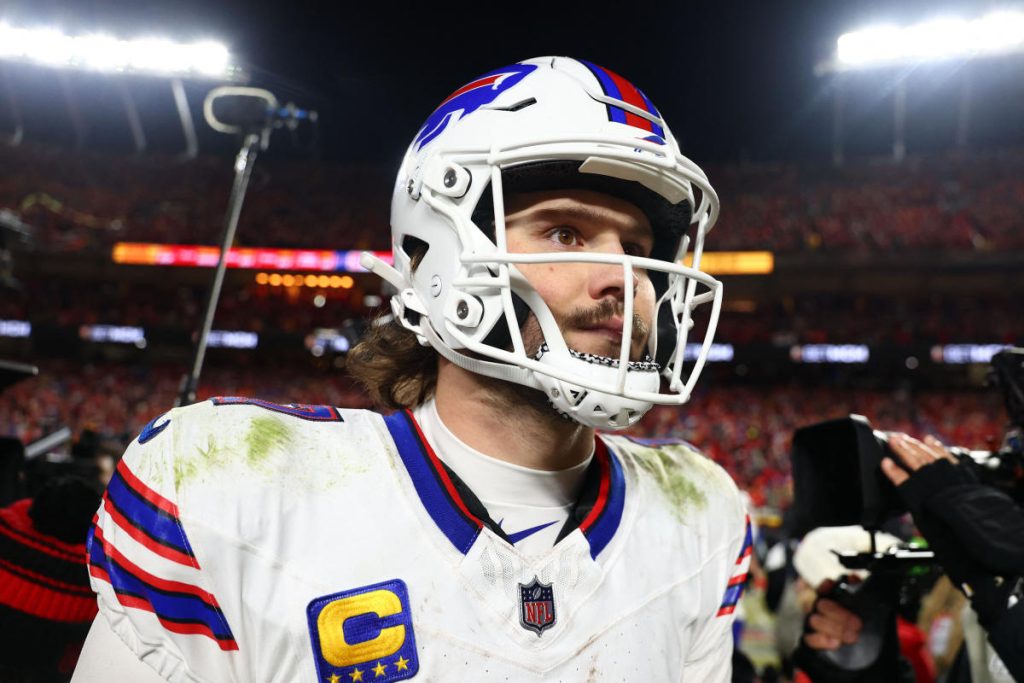 Josh Allen melepas panas dari Dalton Kincaid setelah penurunan ketat pada permainan kritis ke-4 vs.