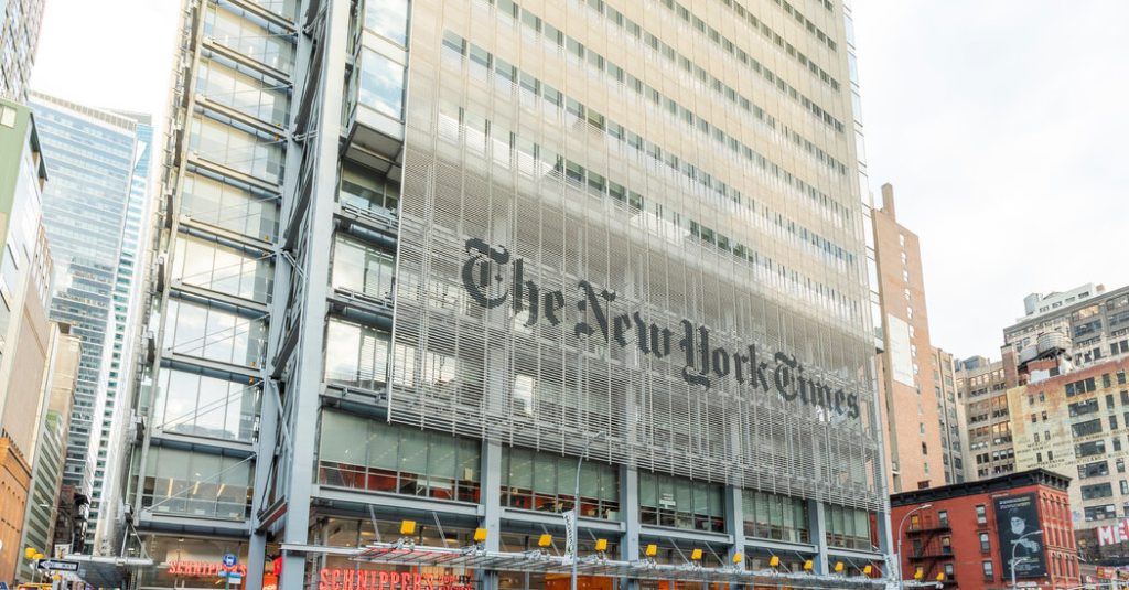 Jurnalis di The Athletic Pindah untuk Bergabung dengan New York Times Union