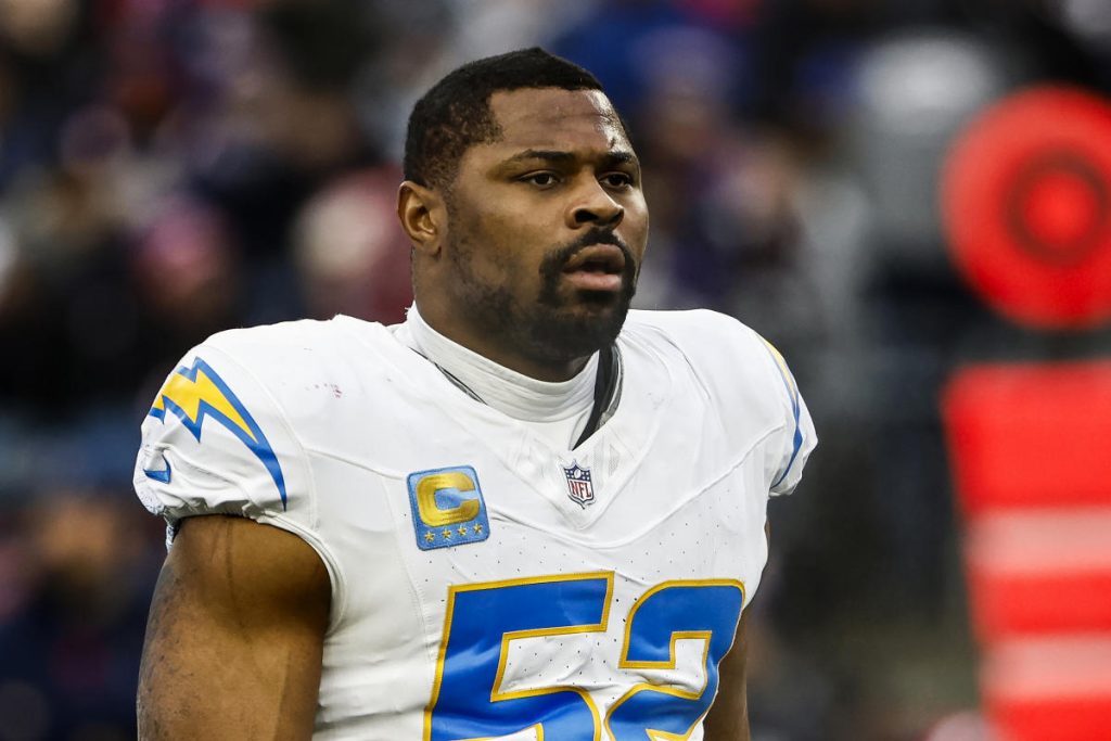 Khalil Mack dari Chargers akan memasuki agen bebas, bermain pada tahun 2025: Laporan