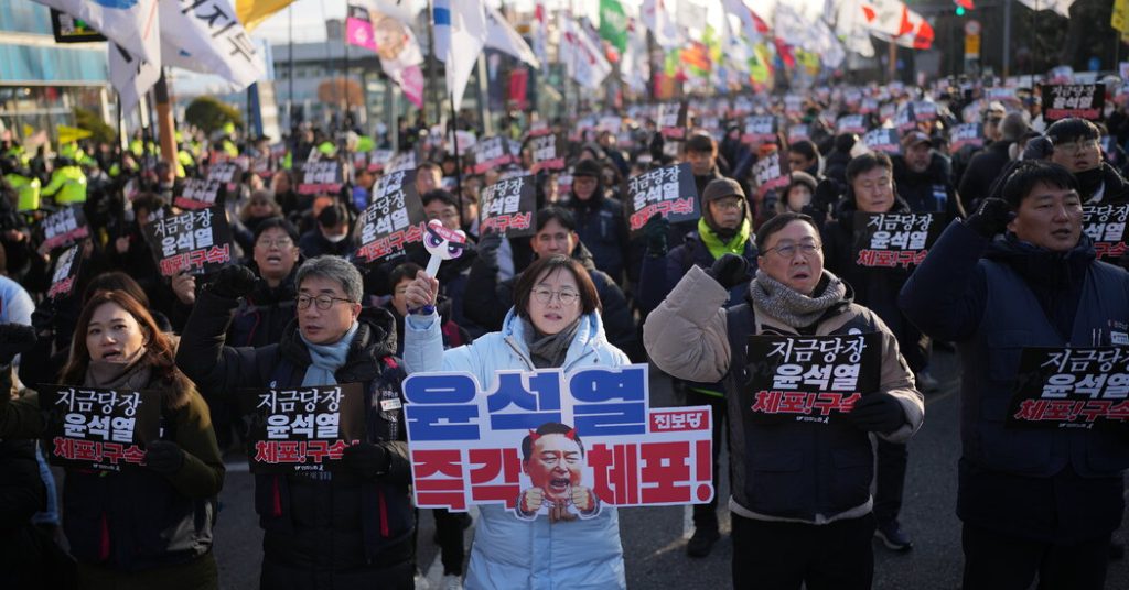 Korea Selatan Gagal Menahan Presiden yang Dimakzulkan dalam Kebuntuan di Rumahnya