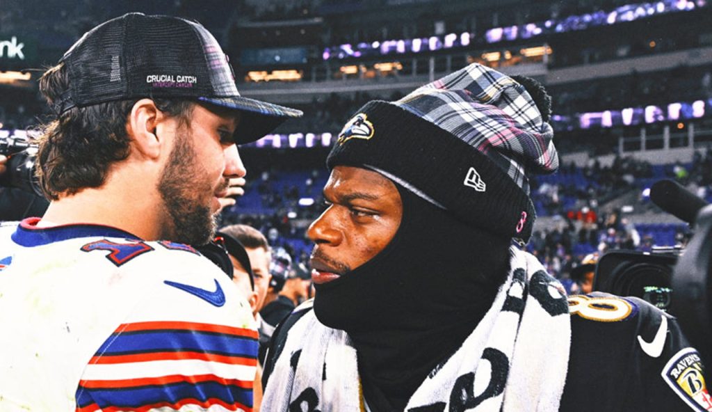 Lamar Jackson: ‘Saya mencoba untuk mengalahkan’ Josh Allen, bukan berteman