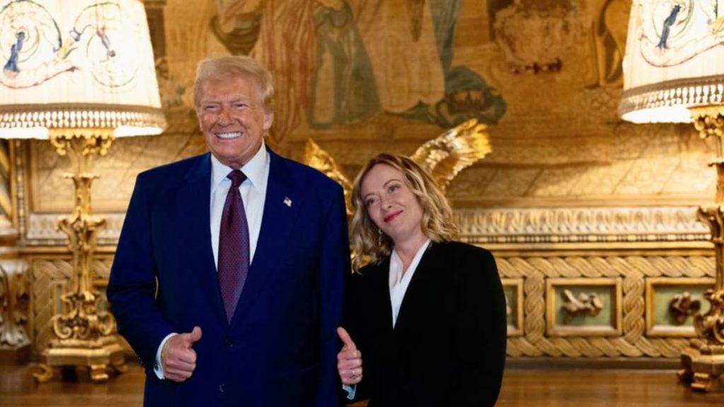 Meloni dari Italia meningkatkan hubungan dengan Trump dalam kunjungan mendadak ke Florida